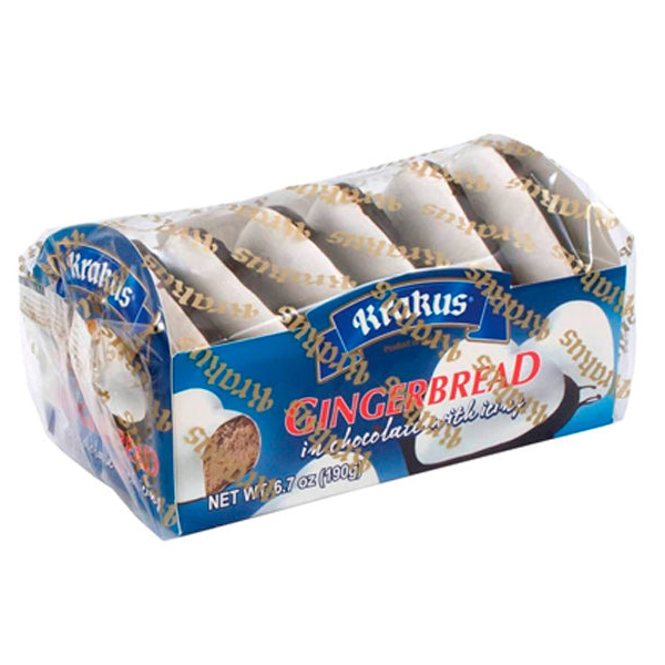 Gingerbread With Sugar Glaze – Heart – 6.7 oz (190gr)